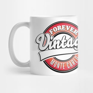 forever vintage monte carlo logo Mug